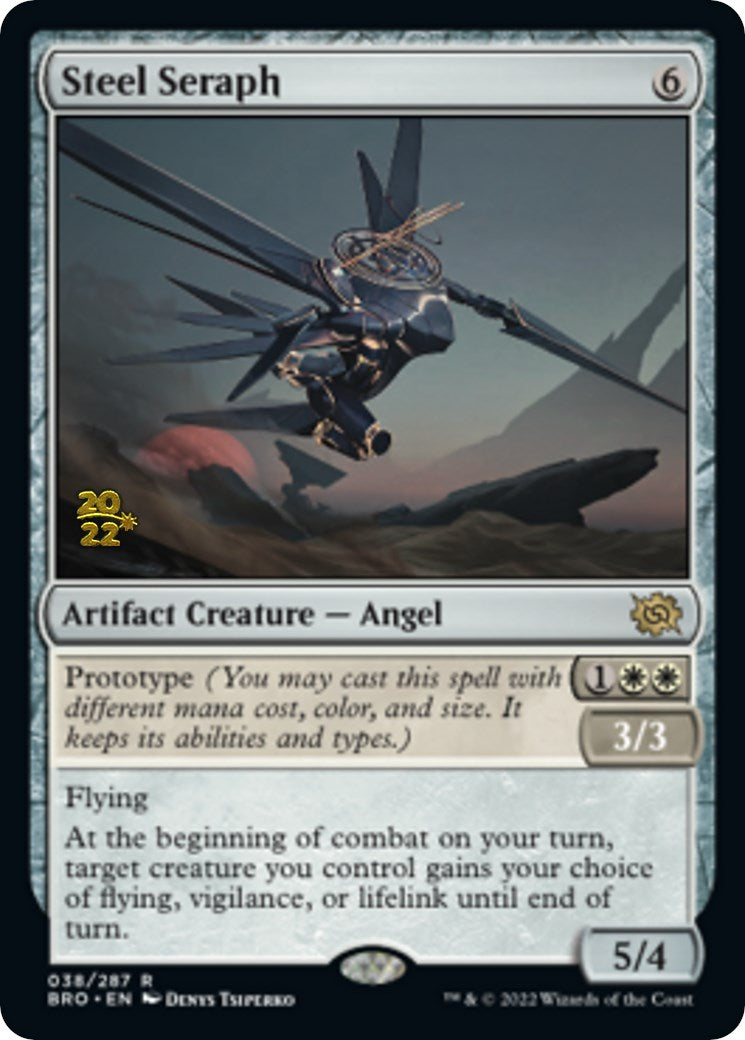 Steel Seraph [The Brothers' War Prerelease Promos] | Boutique FDB TCG