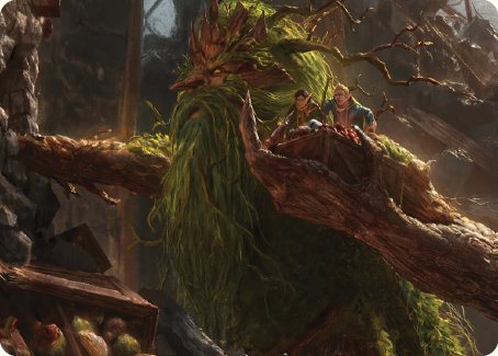 Treebeard, Gracious Host Art Card [The Lord of the Rings: Tales of Middle-earth Art Series] | Boutique FDB TCG