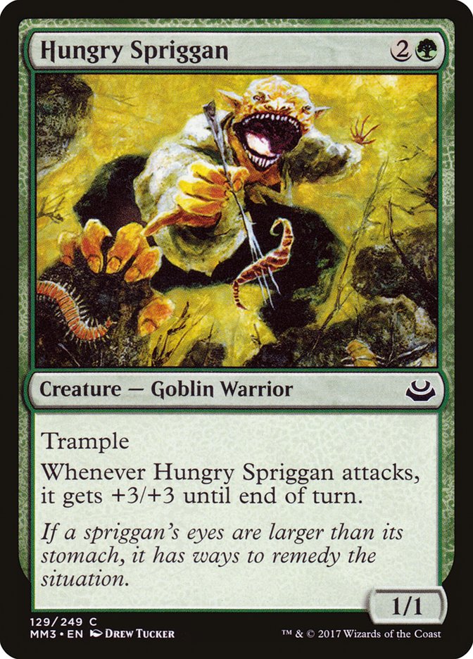 Hungry Spriggan [Modern Masters 2017] | Boutique FDB TCG