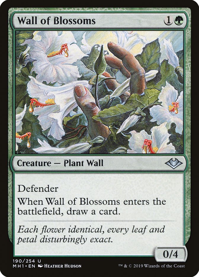 Wall of Blossoms [Modern Horizons] | Boutique FDB TCG