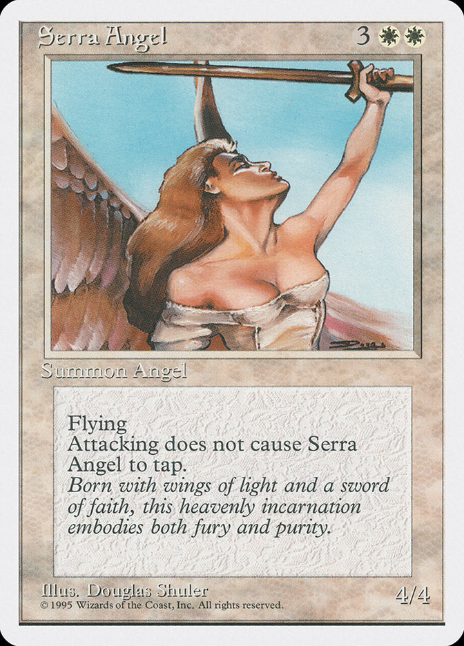 Serra Angel [Fourth Edition] | Boutique FDB TCG