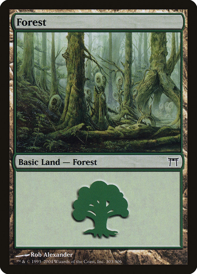 Forest (303) [Champions of Kamigawa] | Boutique FDB TCG