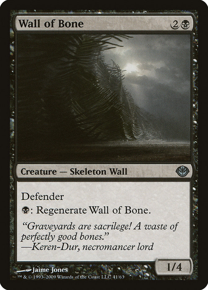 Wall of Bone [Duel Decks: Garruk vs. Liliana] | Boutique FDB TCG