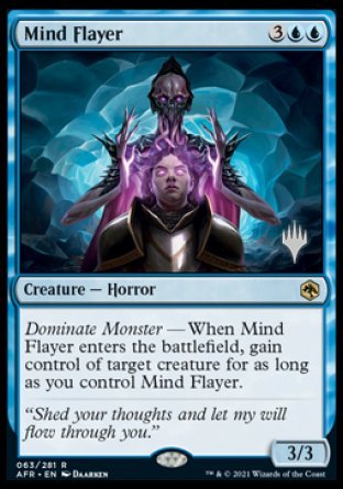 Mind Flayer (Promo Pack) [Dungeons & Dragons: Adventures in the Forgotten Realms Promos] | Boutique FDB TCG