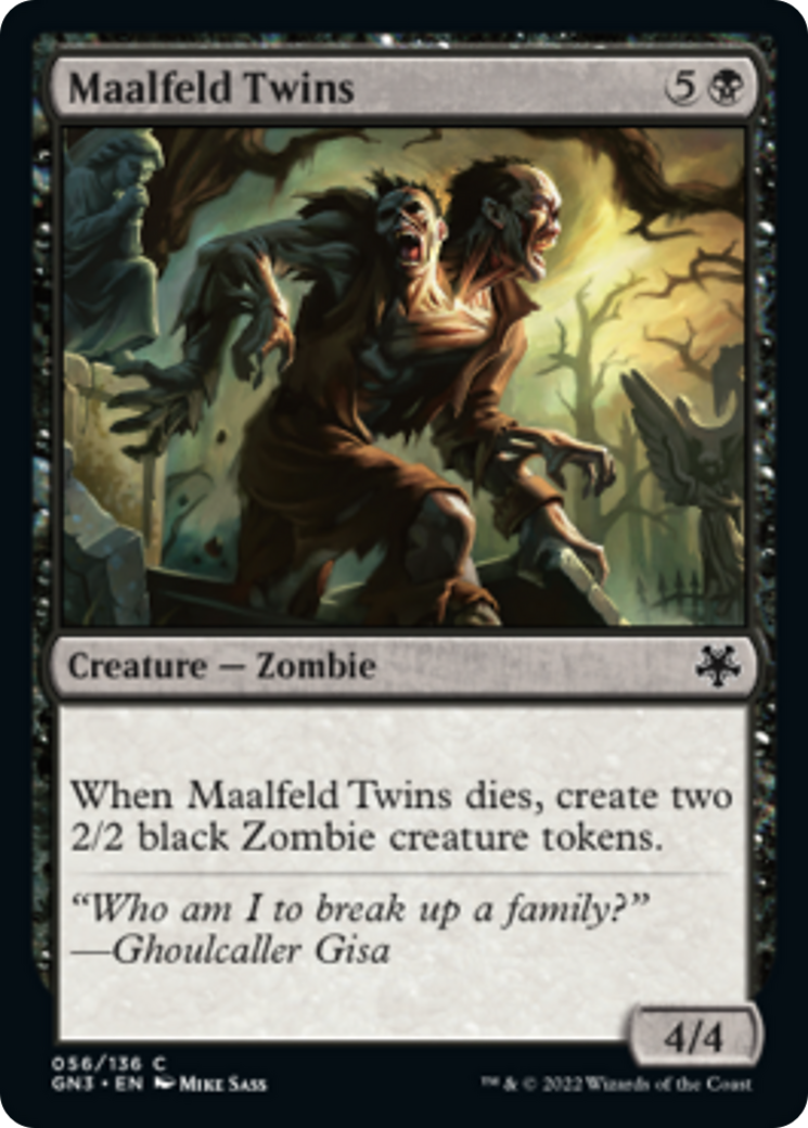 Maalfeld Twins [Game Night: Free-for-All] | Boutique FDB TCG
