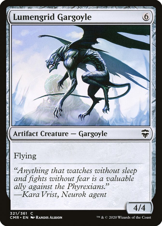 Lumengrid Gargoyle [Commander Legends] | Boutique FDB TCG