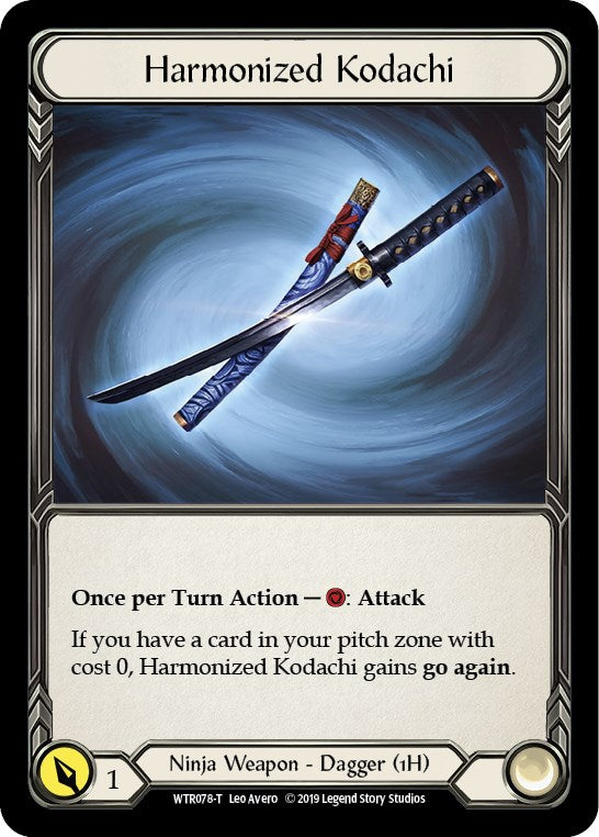 Dawnblade // Harmonized Kodachi [WTR115 // WTR078] (Welcome to Rathe Unlimited) | Boutique FDB TCG