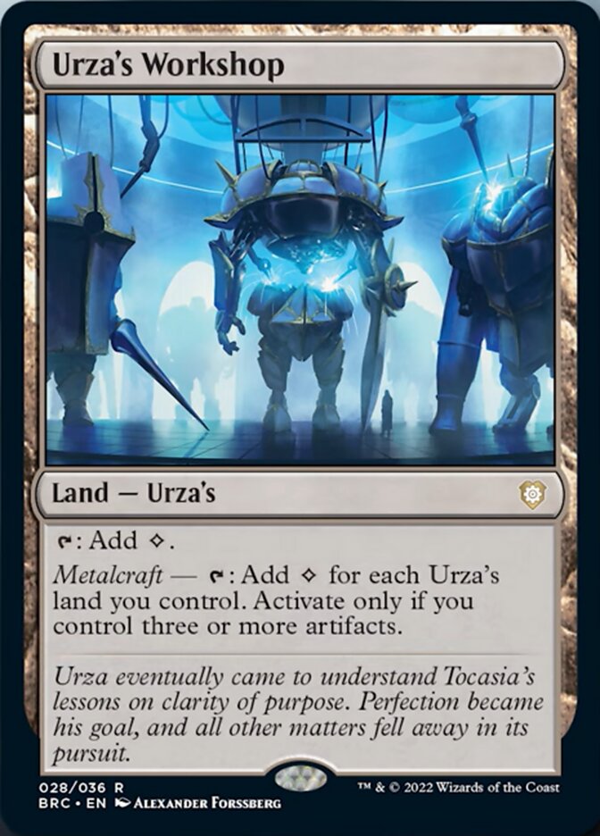 Urza's Workshop [The Brothers' War Commander] | Boutique FDB TCG