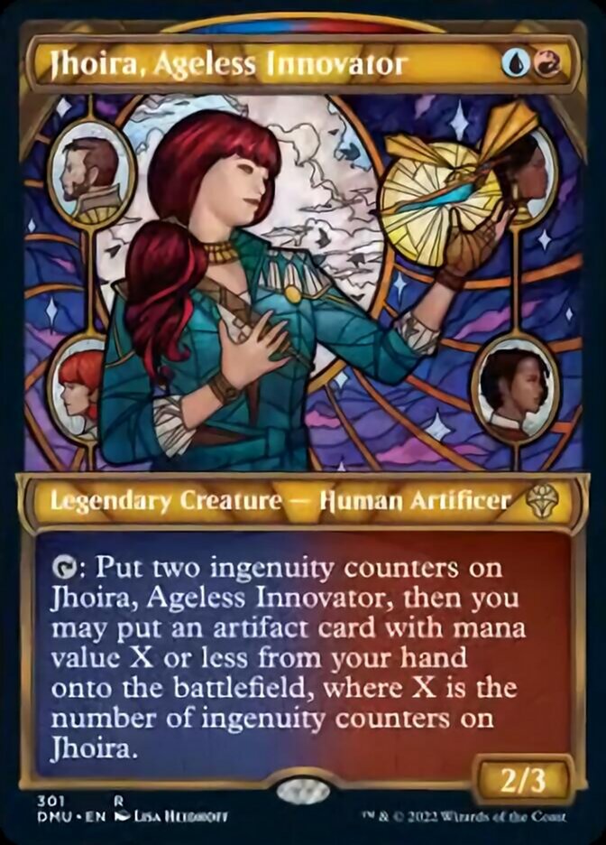 Jhoira, Ageless Innovator (Showcase) [Dominaria United] | Boutique FDB TCG