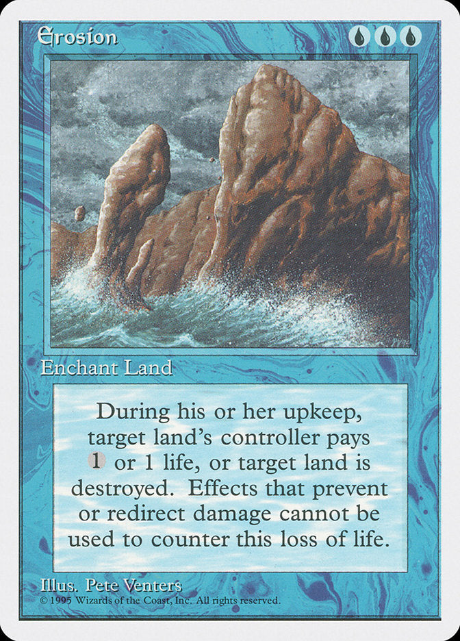 Erosion [Fourth Edition] | Boutique FDB TCG