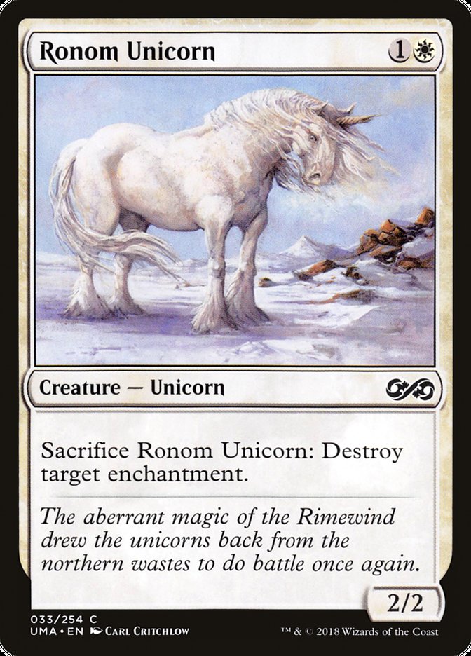 Ronom Unicorn [Ultimate Masters] | Boutique FDB TCG