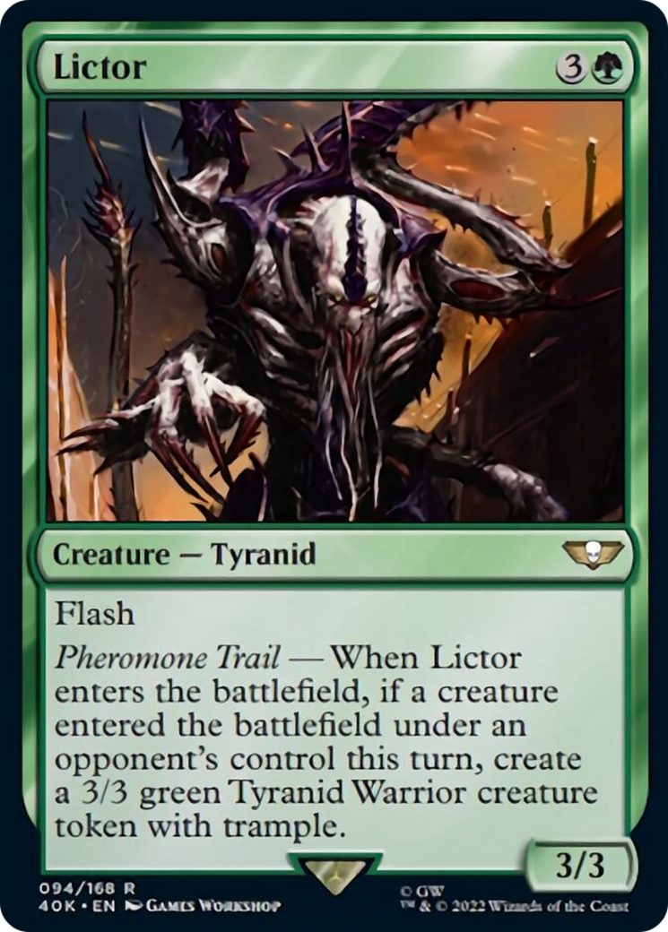 Lictor (Surge Foil) [Warhammer 40,000] | Boutique FDB TCG