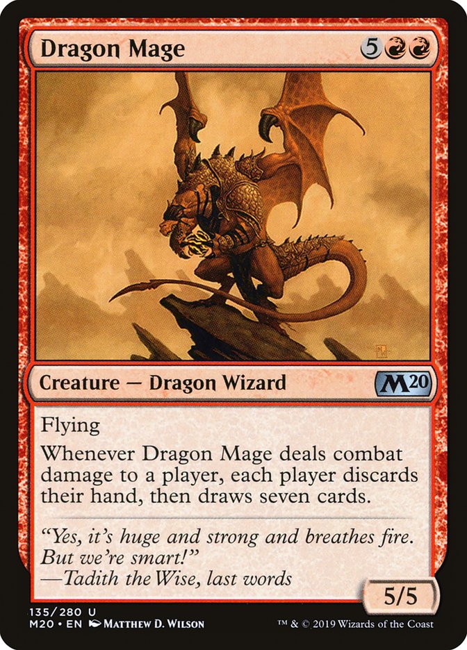 Dragon Mage [Core Set 2020] | Boutique FDB TCG