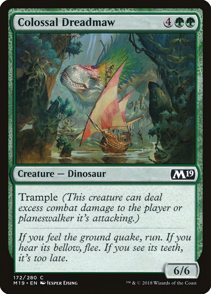 Colossal Dreadmaw [Core Set 2019] | Boutique FDB TCG