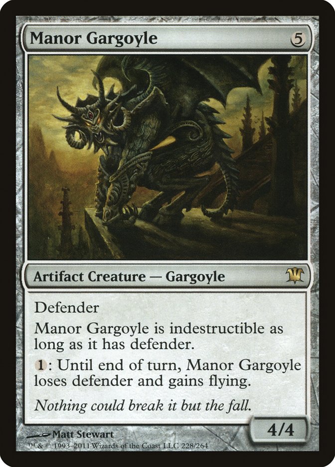 Manor Gargoyle [Innistrad] | Boutique FDB TCG