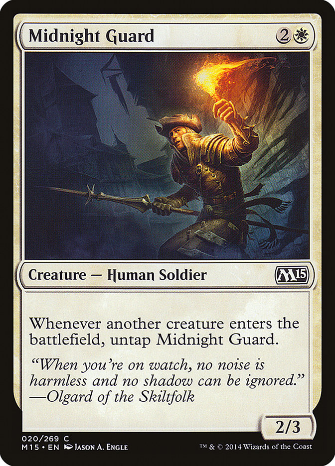 Midnight Guard [Magic 2015] | Boutique FDB TCG