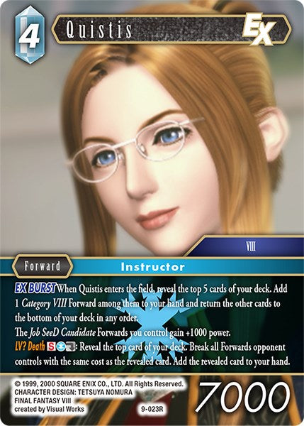 Quistis EX [Opus IX] | Boutique FDB TCG