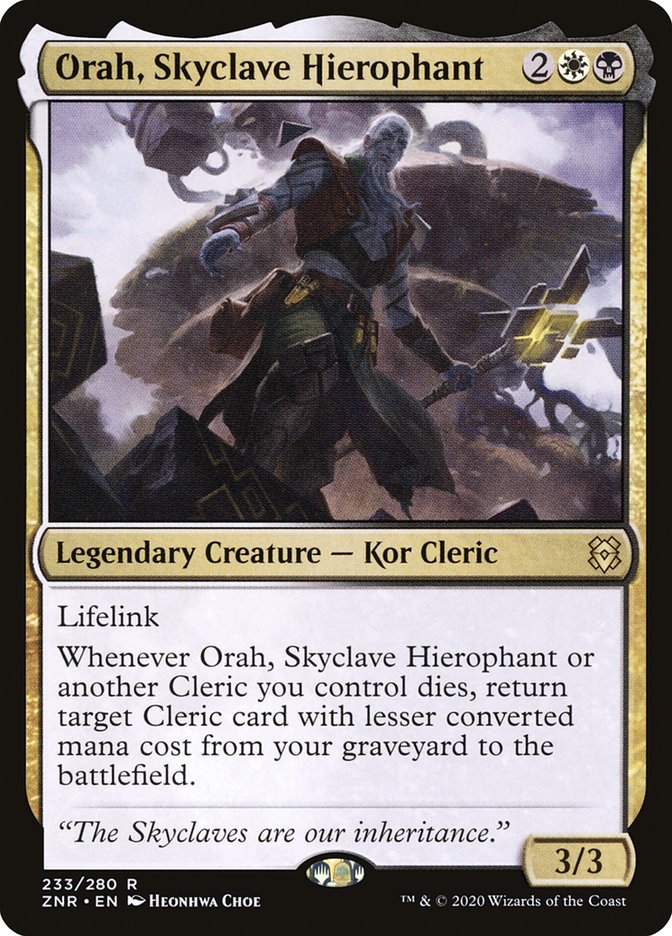 Orah, Skyclave Hierophant [Zendikar Rising] | Boutique FDB TCG