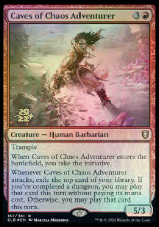 Caves of Chaos Adventurer [Commander Legends: Battle for Baldur's Gate Prerelease Promos] | Boutique FDB TCG