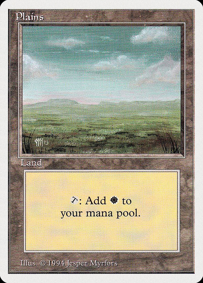 Plains (294) [Summer Magic / Edgar] | Boutique FDB TCG