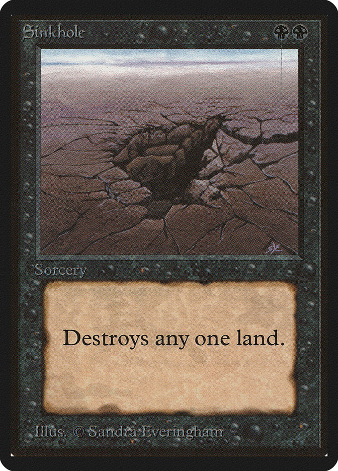 Sinkhole [Beta Edition] | Boutique FDB TCG