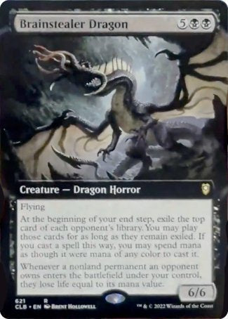 Brainstealer Dragon (Extended Art) [Commander Legends: Battle for Baldur's Gate] | Boutique FDB TCG