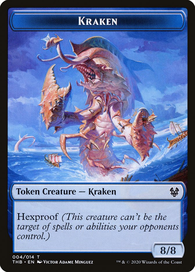 Kraken Token [Theros Beyond Death Tokens] | Boutique FDB TCG