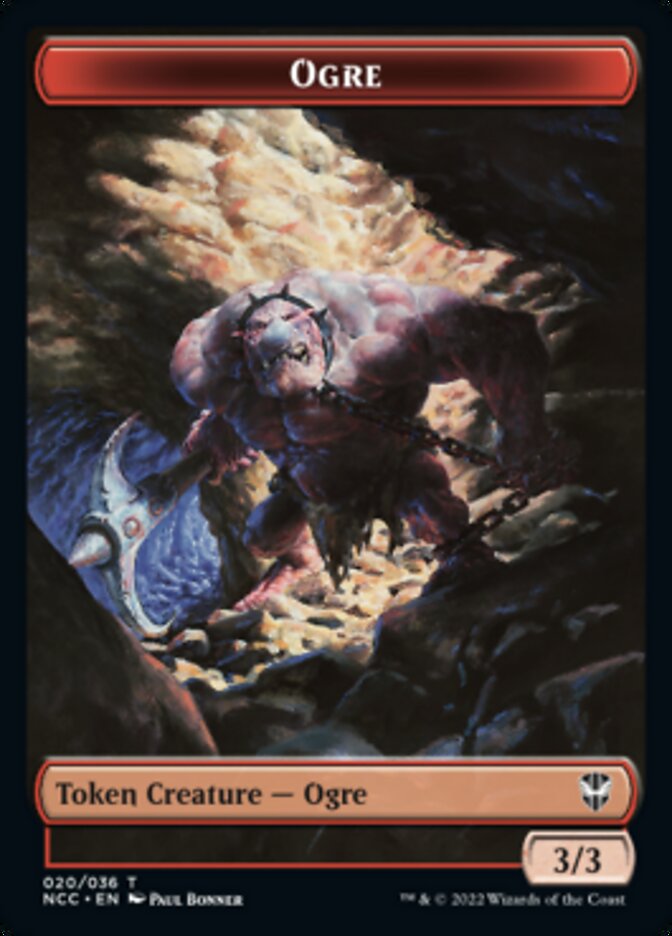 Ogre // Insect Double-Sided Token [Streets of New Capenna Commander Tokens] | Boutique FDB TCG