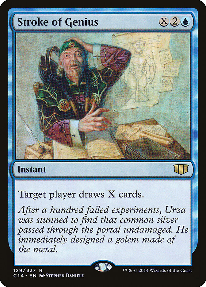 Stroke of Genius [Commander 2014] | Boutique FDB TCG