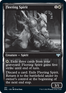 Fleeting Spirit [Innistrad: Double Feature] | Boutique FDB TCG