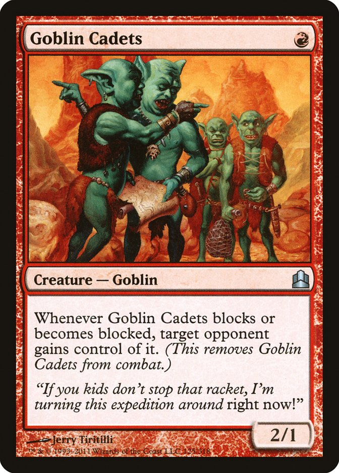 Goblin Cadets [Commander 2011] | Boutique FDB TCG