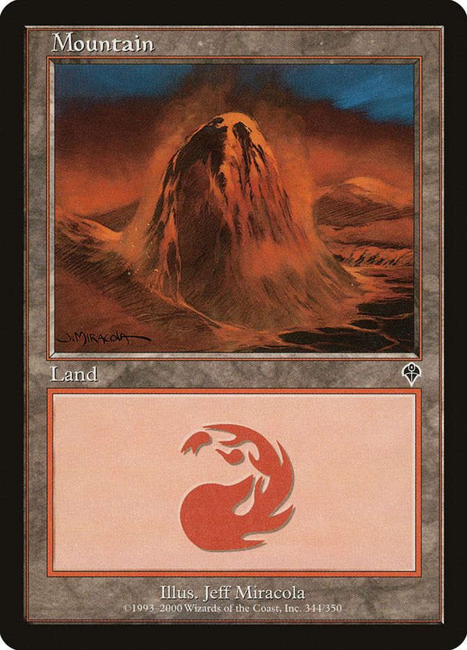 Mountain (344) [Invasion] | Boutique FDB TCG