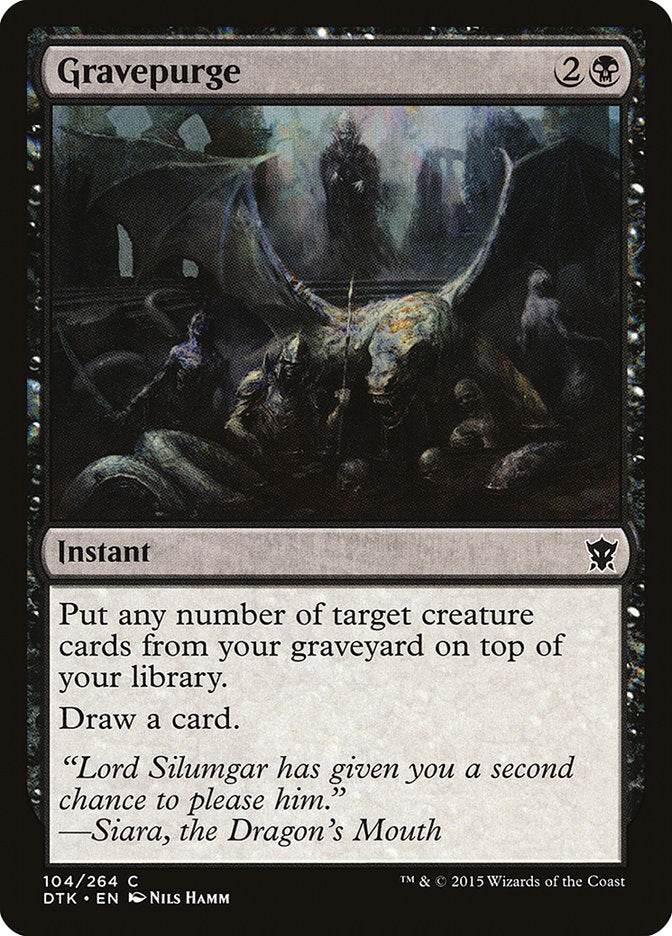 Gravepurge [Dragons of Tarkir] | Boutique FDB TCG