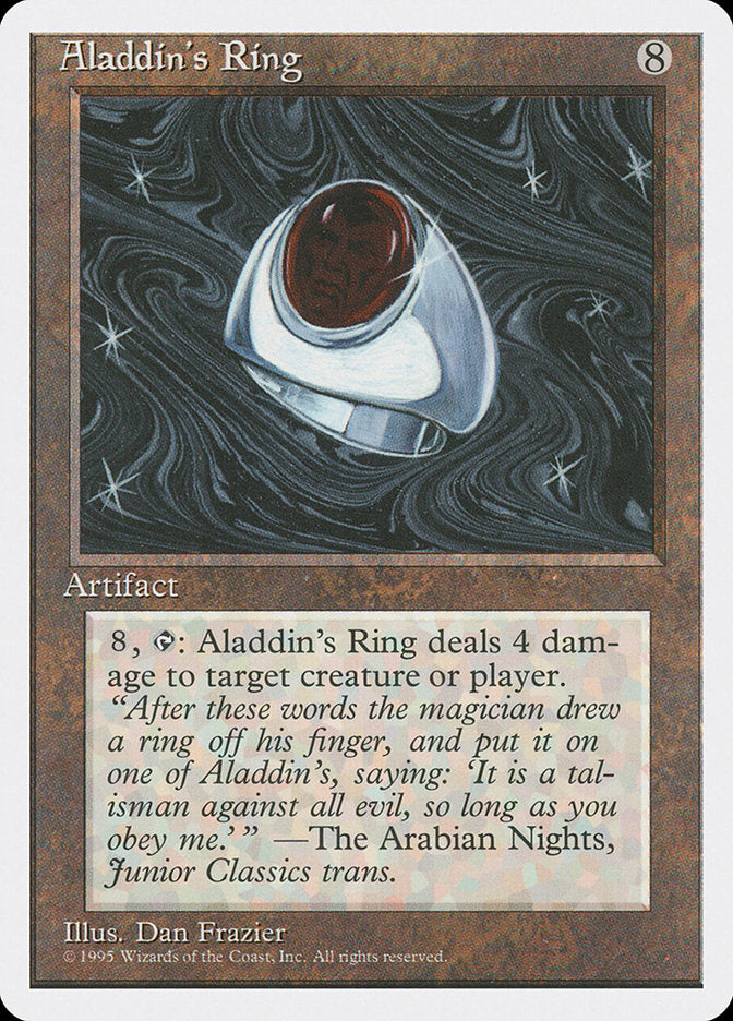 Aladdin's Ring [Fourth Edition] | Boutique FDB TCG