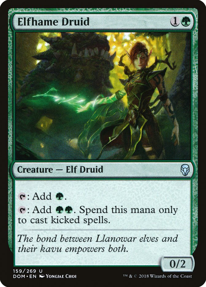 Elfhame Druid [Dominaria] | Boutique FDB TCG