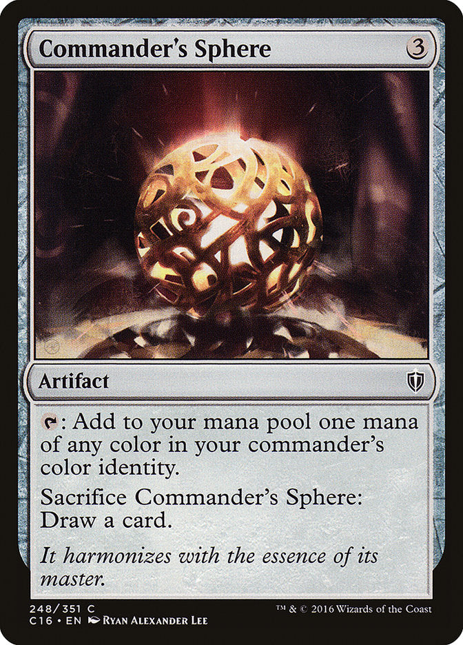 Commander's Sphere [Commander 2016] | Boutique FDB TCG
