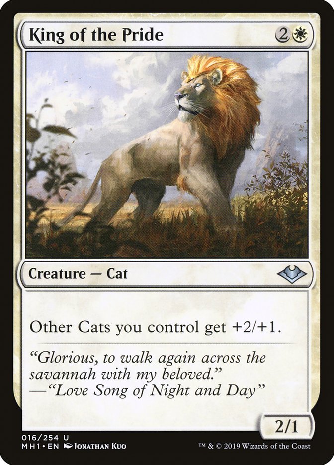 King of the Pride [Modern Horizons] | Boutique FDB TCG