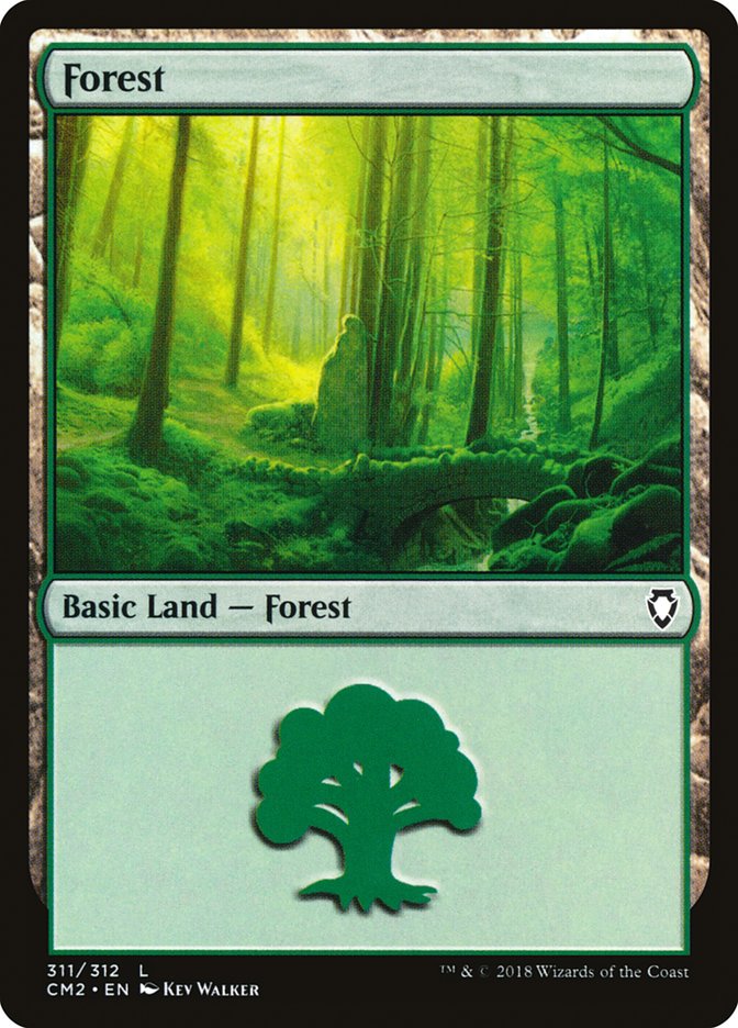 Forest (311) [Commander Anthology Volume II] | Boutique FDB TCG