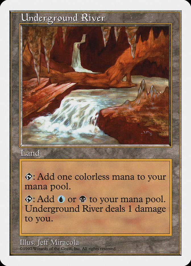 Underground River [Fifth Edition] | Boutique FDB TCG