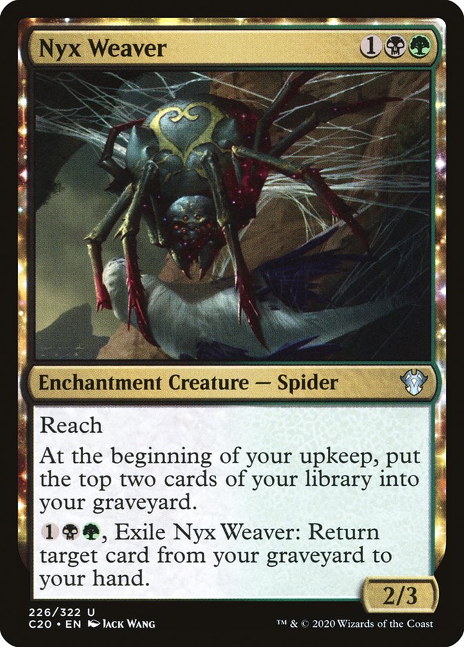 Nyx Weaver [Commander 2020] | Boutique FDB TCG