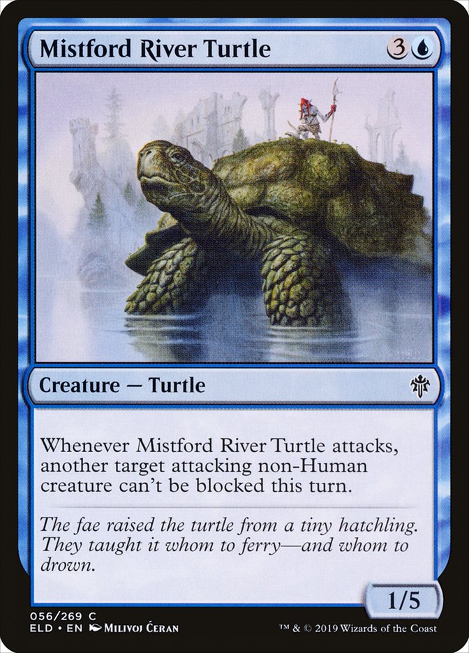 Mistford River Turtle [Throne of Eldraine] | Boutique FDB TCG