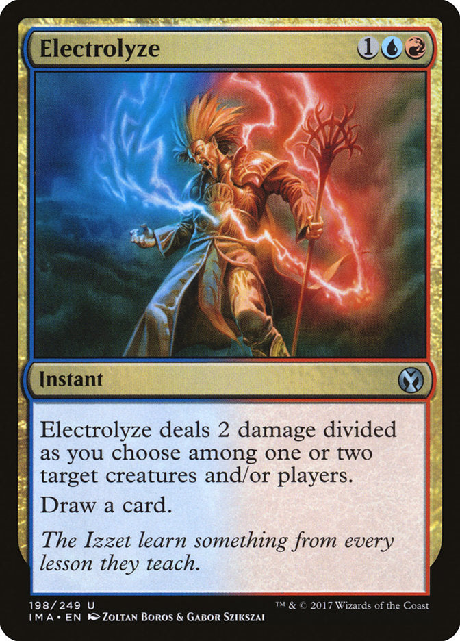 Electrolyze [Iconic Masters] | Boutique FDB TCG