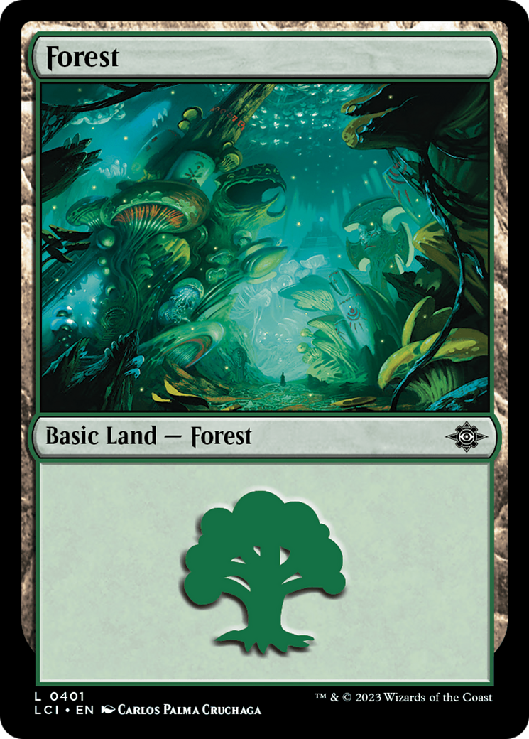 Forest (0401) [The Lost Caverns of Ixalan] | Boutique FDB TCG