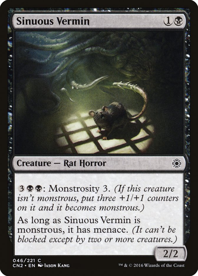 Sinuous Vermin [Conspiracy: Take the Crown] | Boutique FDB TCG