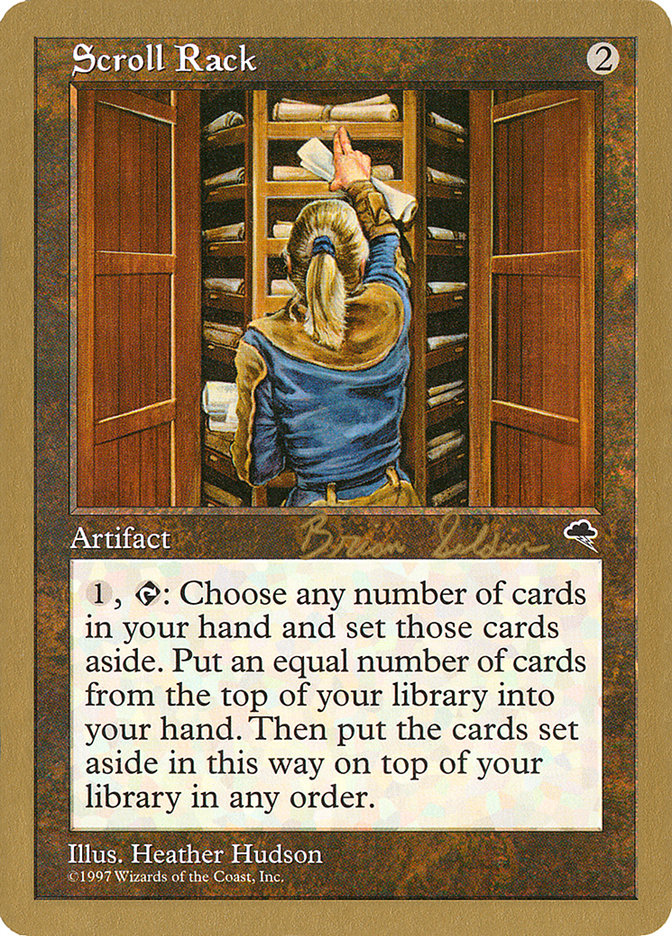 Scroll Rack (Brian Selden) [World Championship Decks 1998] | Boutique FDB TCG