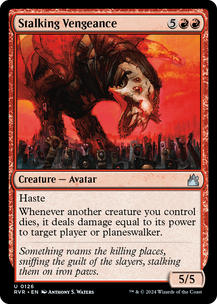 Stalking Vengeance [Ravnica Remastered] | Boutique FDB TCG