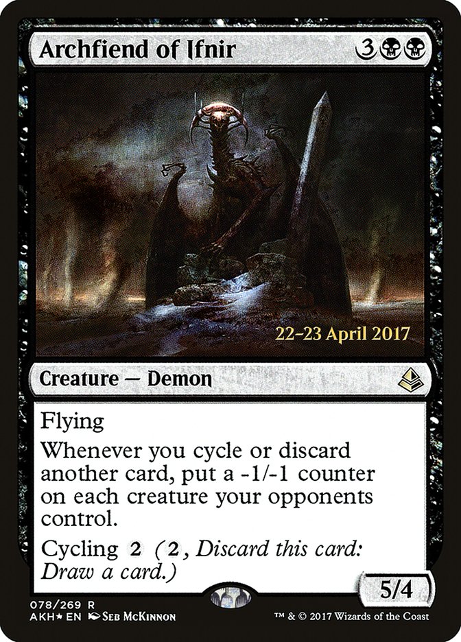 Archfiend of Ifnir [Amonkhet Prerelease Promos] | Boutique FDB TCG