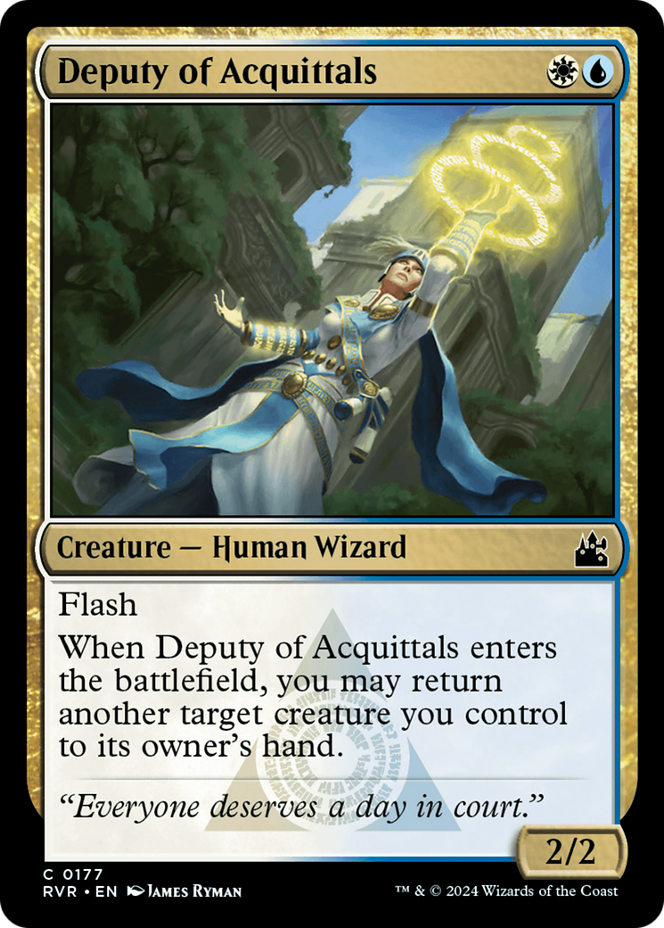 Deputy of Acquittals [Ravnica Remastered] | Boutique FDB TCG