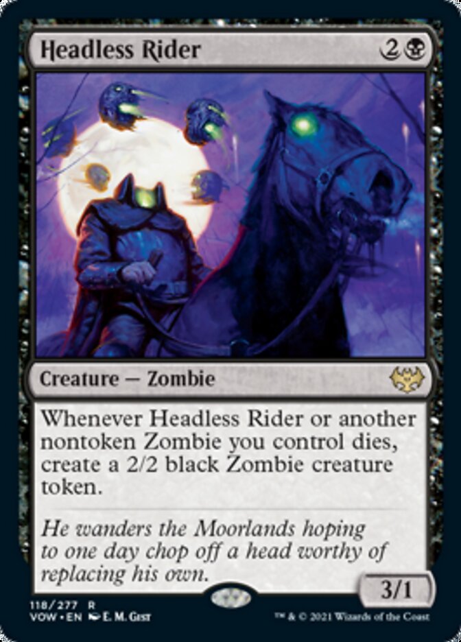 Headless Rider [Innistrad: Crimson Vow] | Boutique FDB TCG