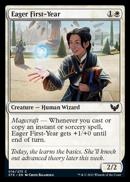 Eager First-Year [Strixhaven: School of Mages] | Boutique FDB TCG